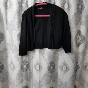 Black Cropped Sweater Size Medium